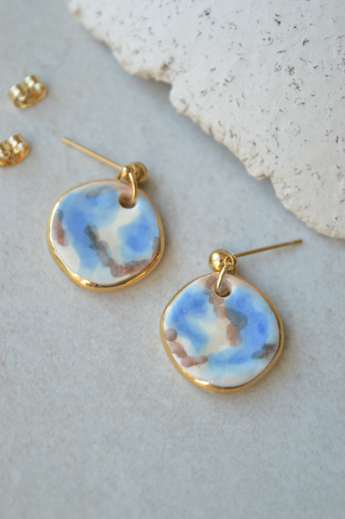 Ceramic Earrings No. 84