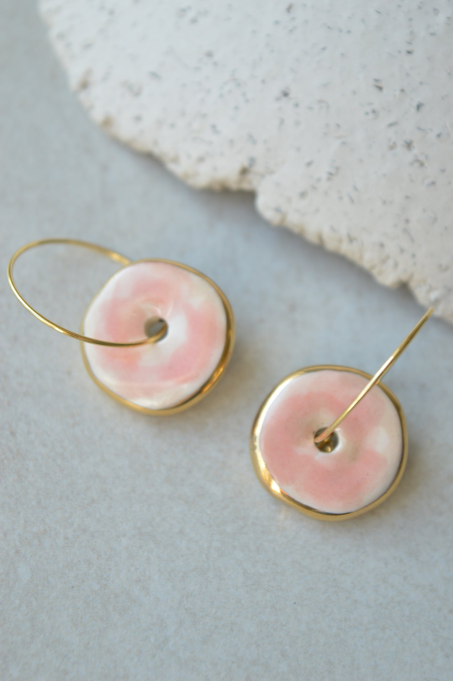 Ceramic earrings No. 88
