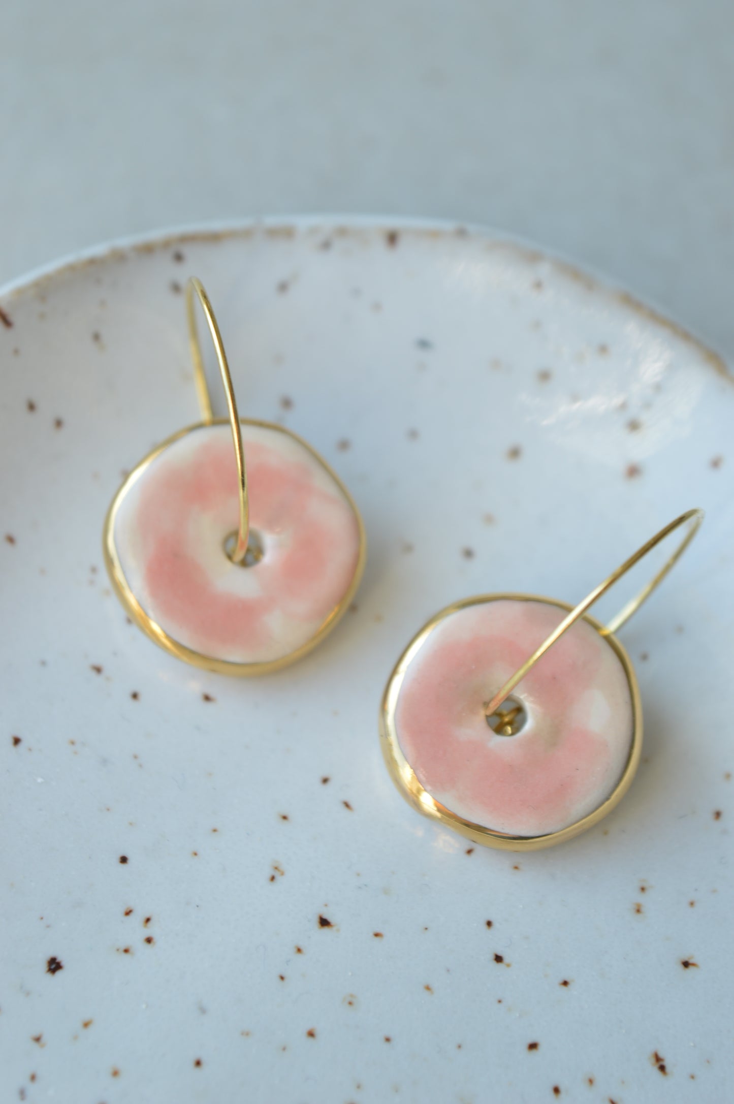 Ceramic earrings No. 88