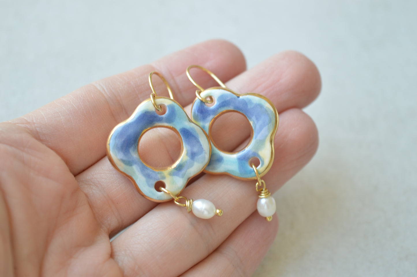 Ceramic Earrings No. 100