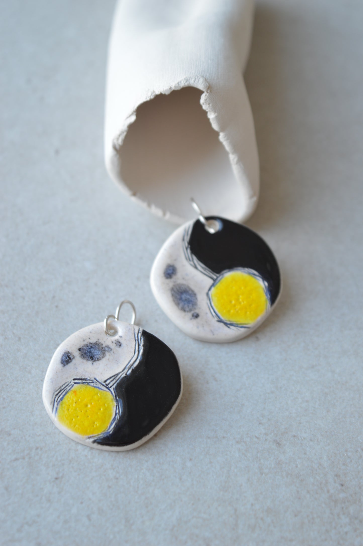 Geometric earrings No. 11