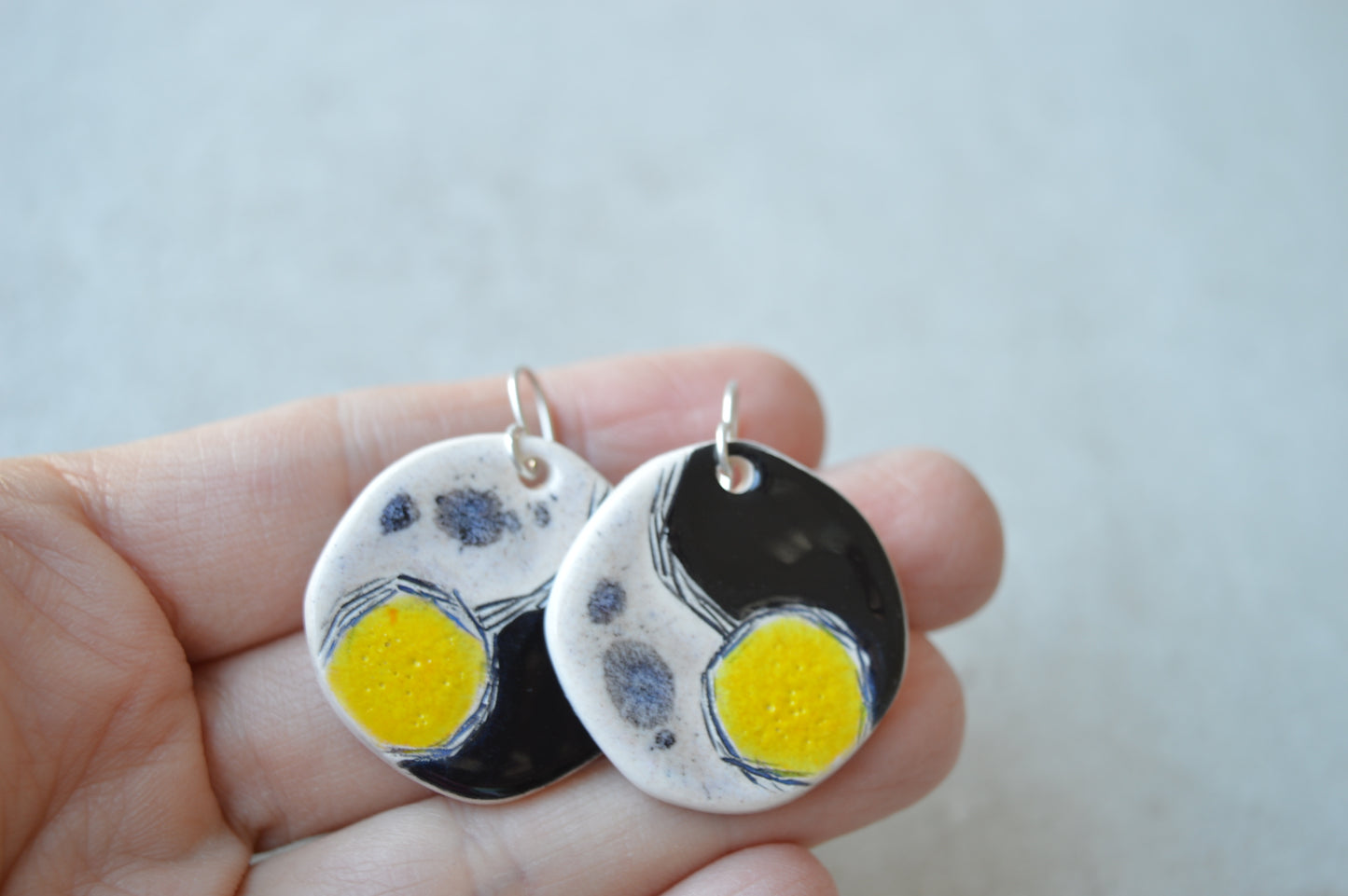 Geometric earrings No. 11