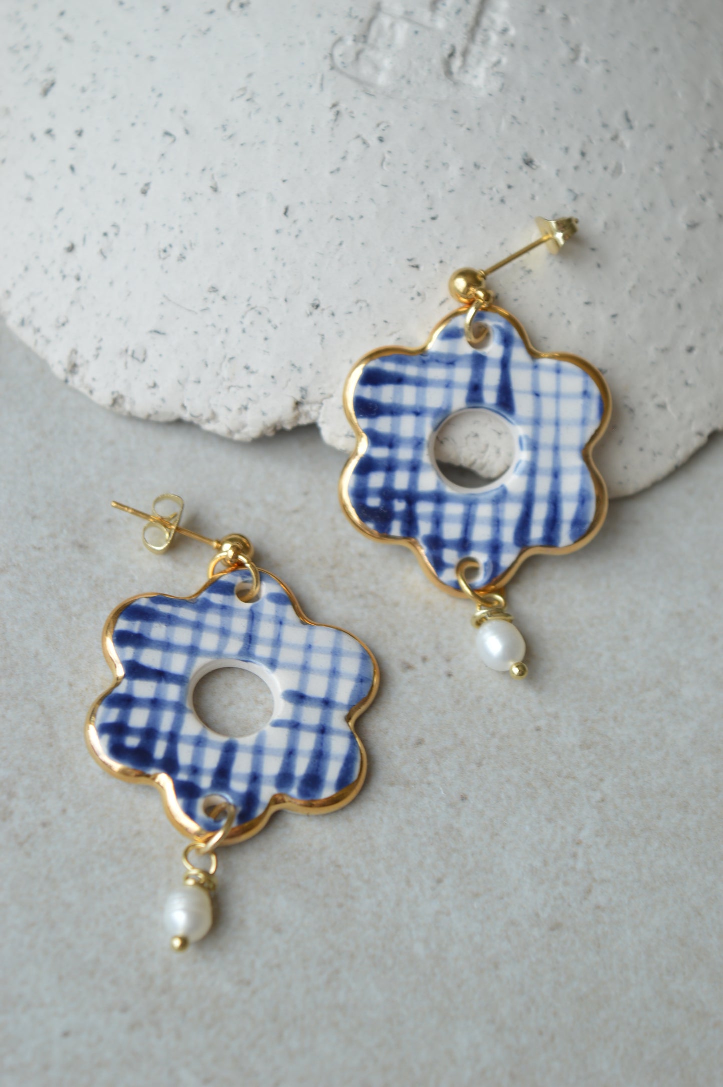 Ceramic Earrings No. 102