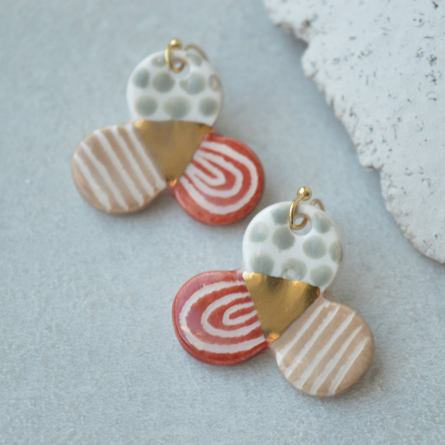 Drop earrings No. 22