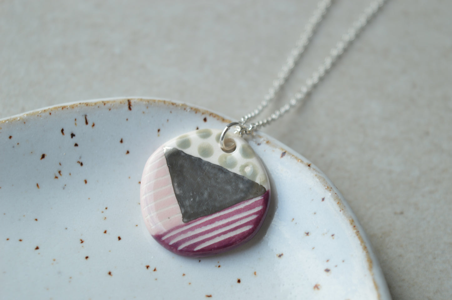 Ceramic Pendant Nr. 10