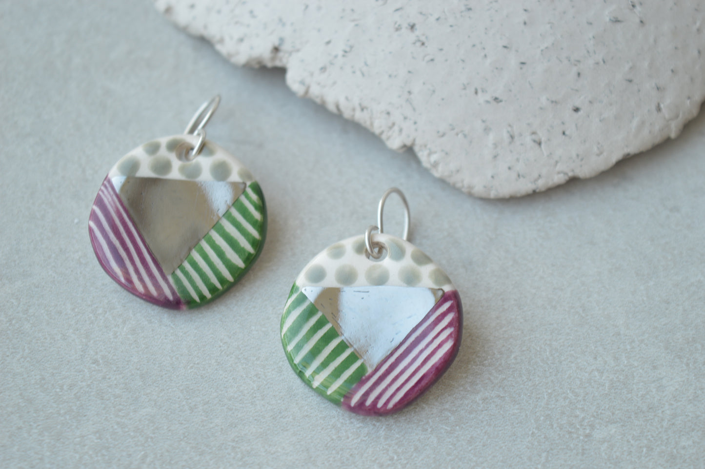 Drop earrings No. 43