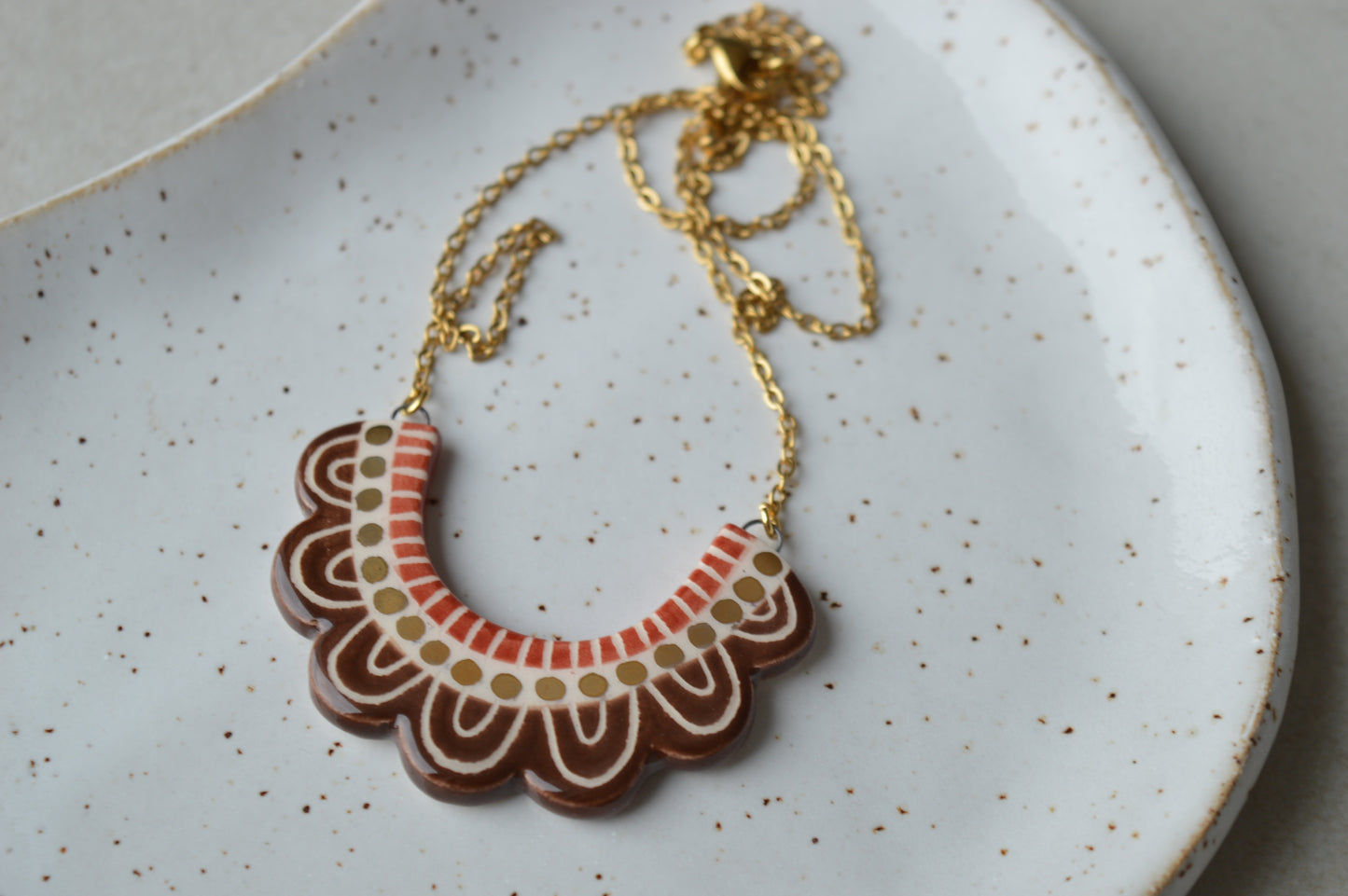 Ceramic Necklace Nr. 3