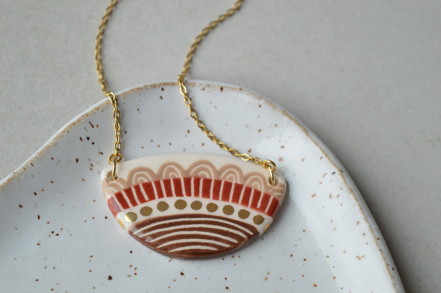 Ceramic Necklace Nr. 8