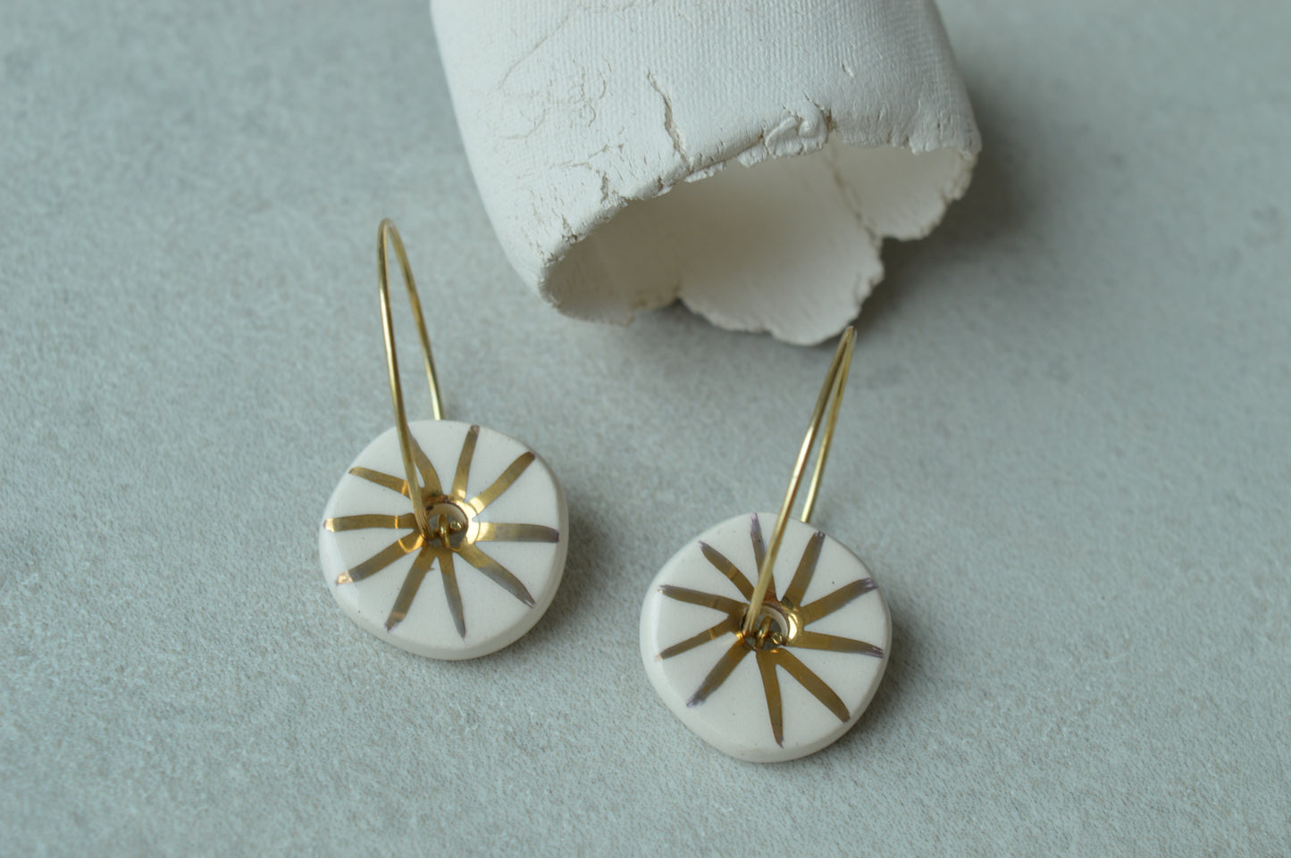 Ceramic Earrings No. 42