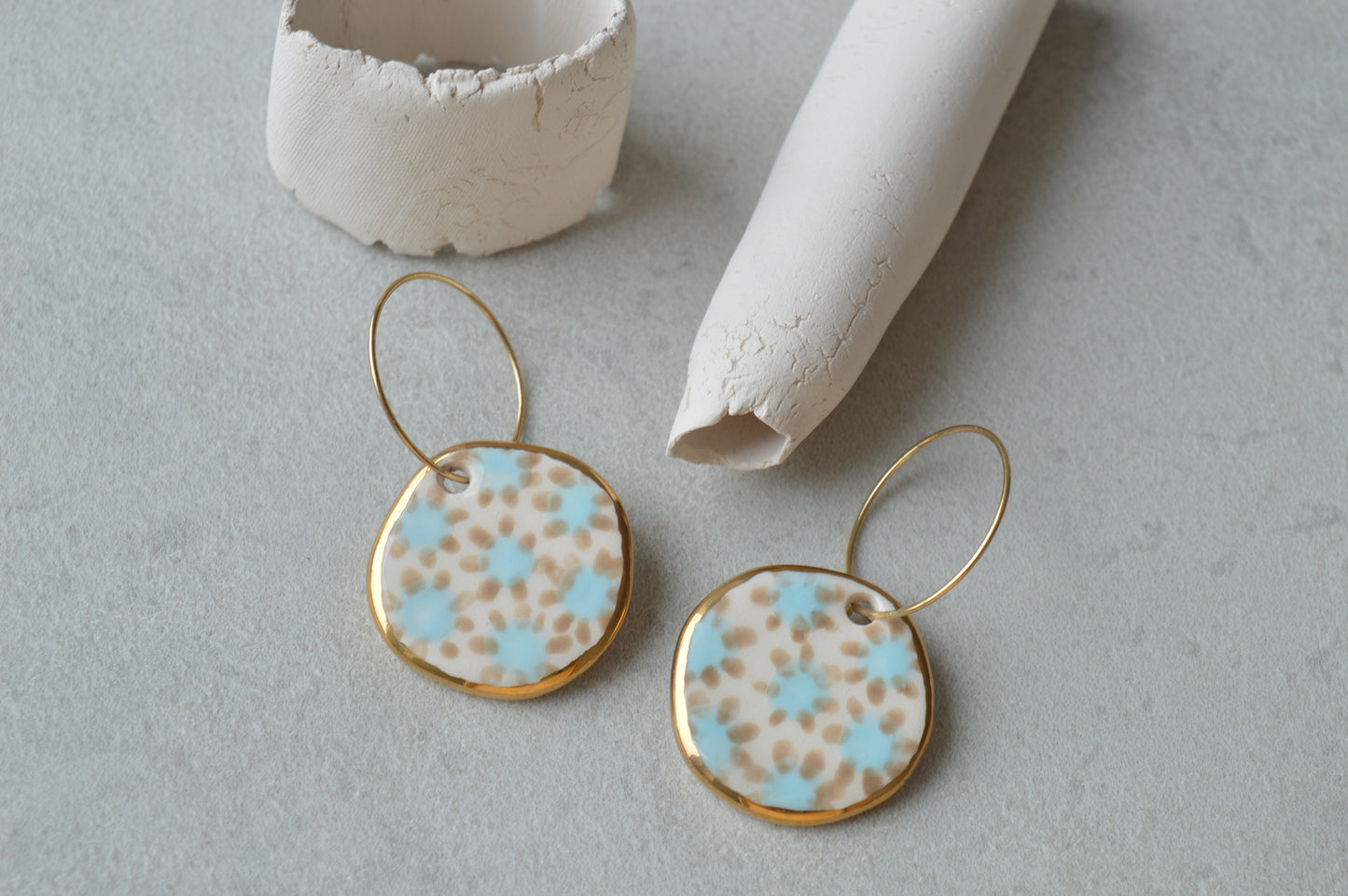 Ceramic earrings No. 3
