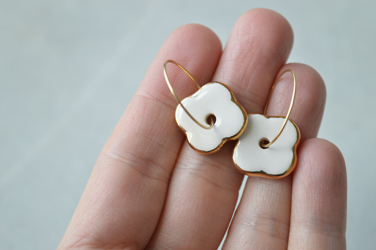 Ceramic Earrings No. 64