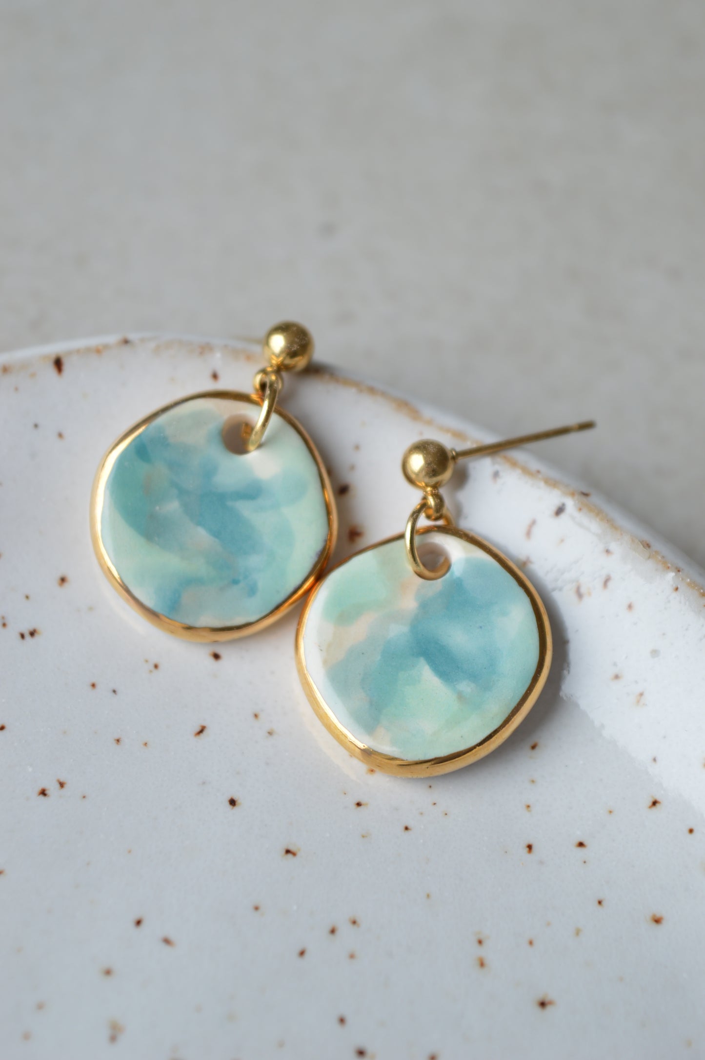 Ceramic Earrings No. 38