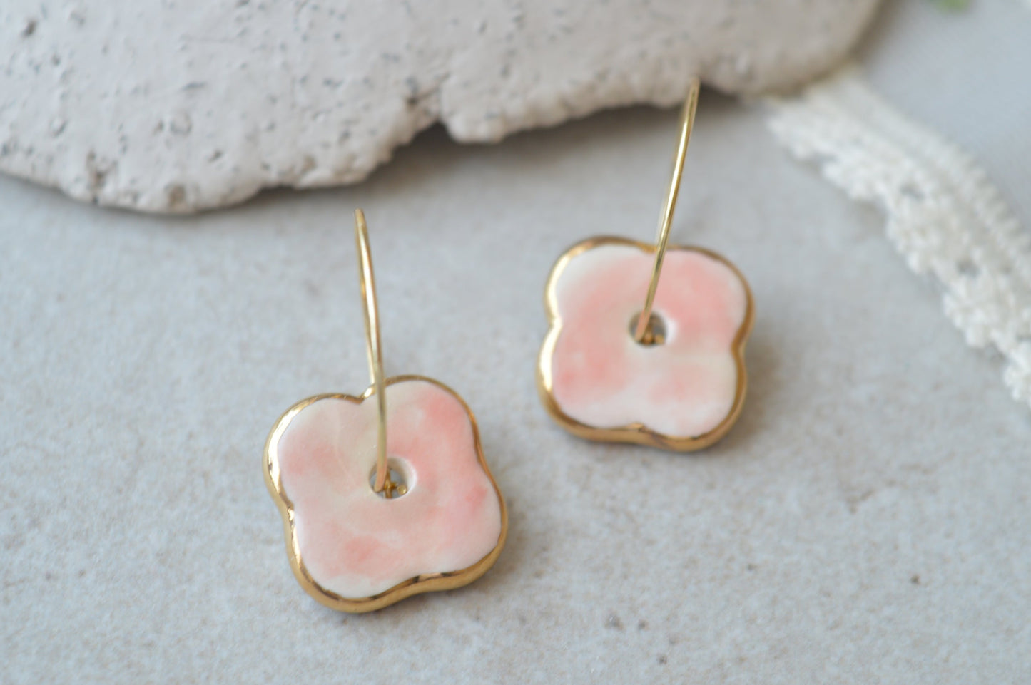 Ceramic earrings No. 86