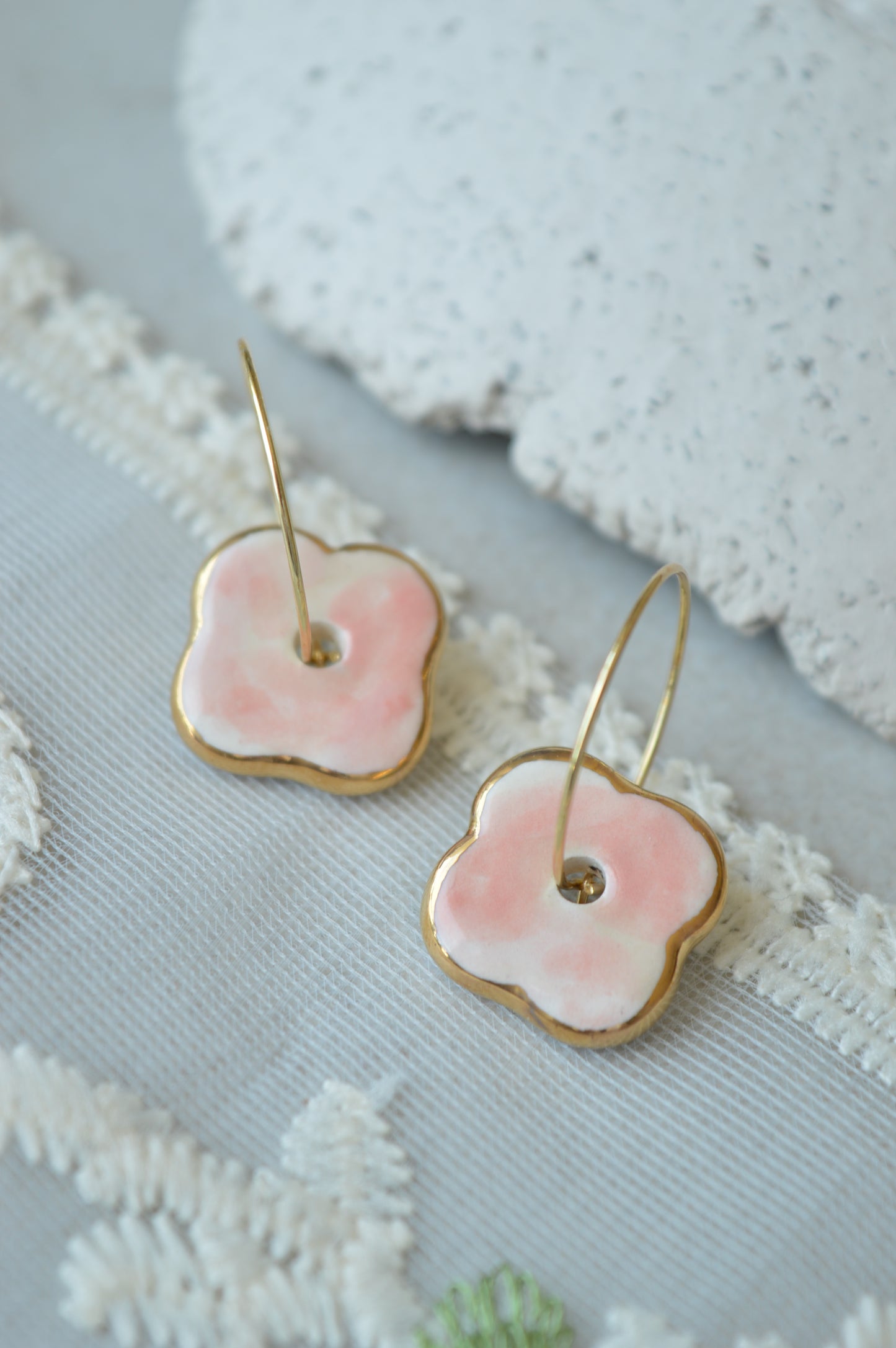 Ceramic earrings No. 86