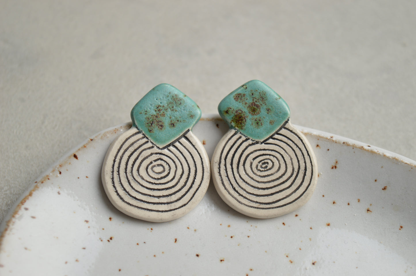 Geometric earrings No. 8