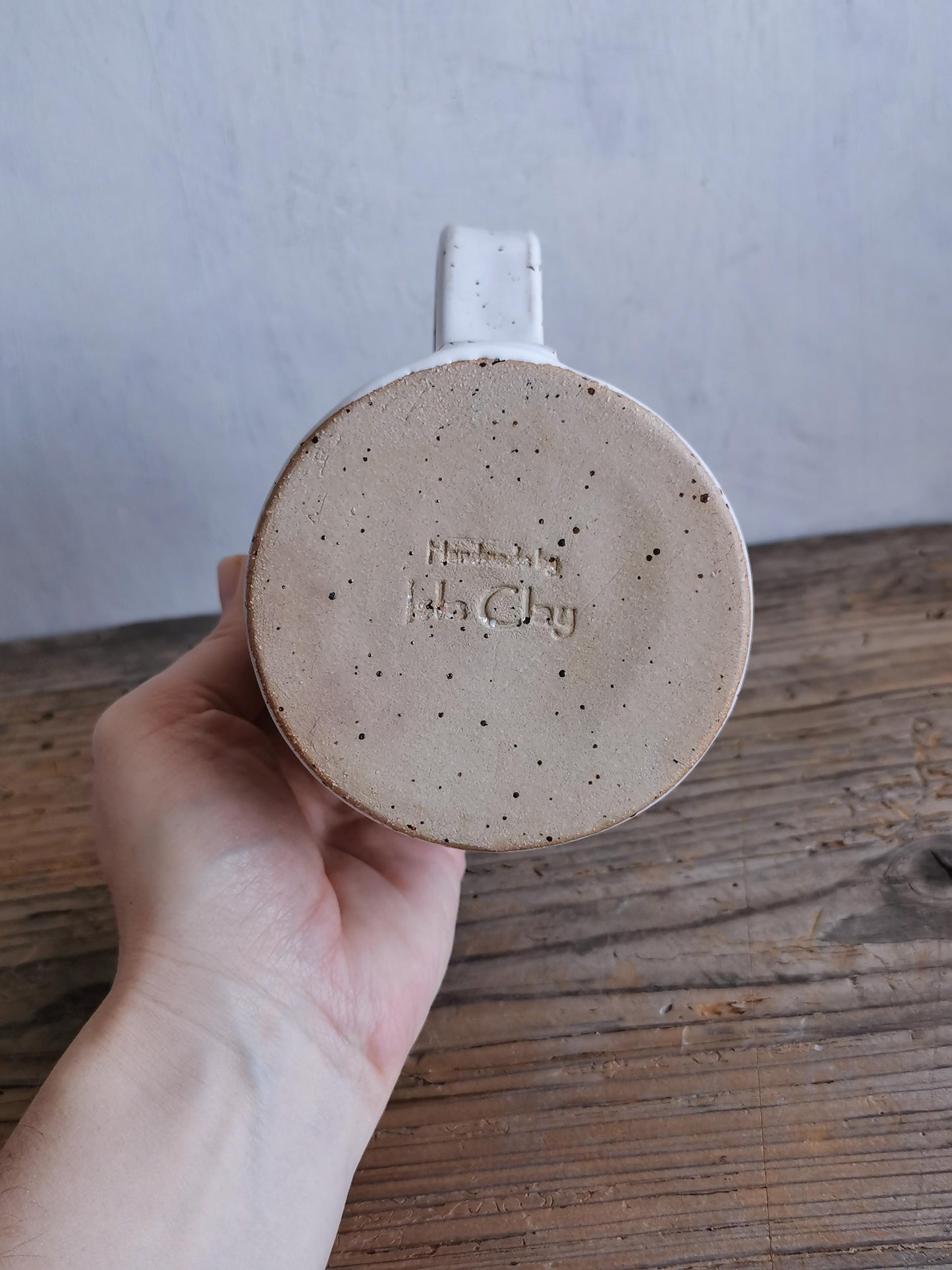 White cloud cup