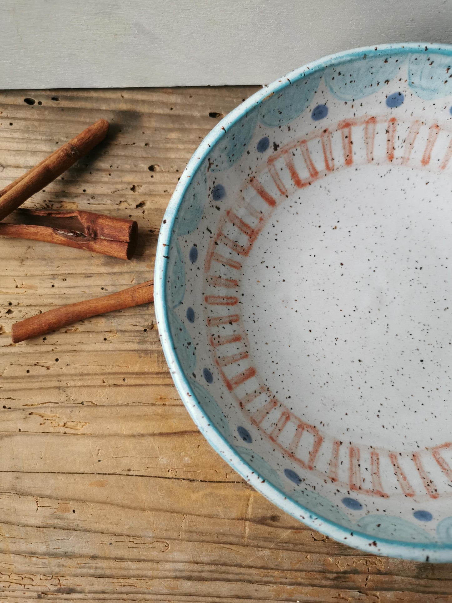 Soup bowl handpainted No. 2