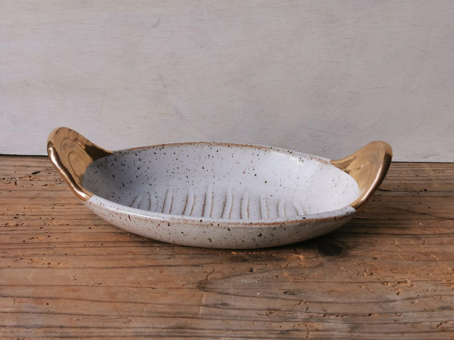 Small ceramic serving platter