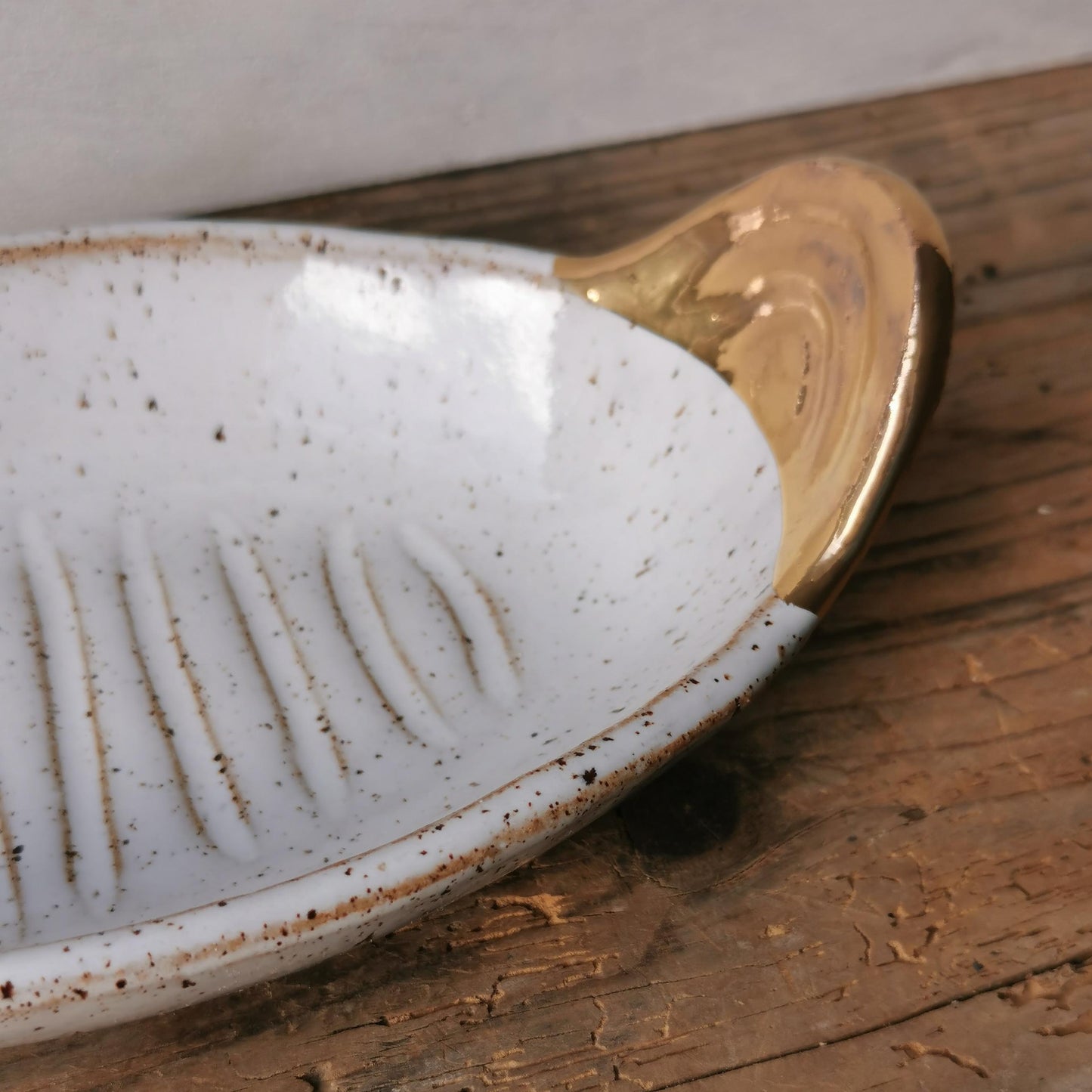 Small ceramic serving platter