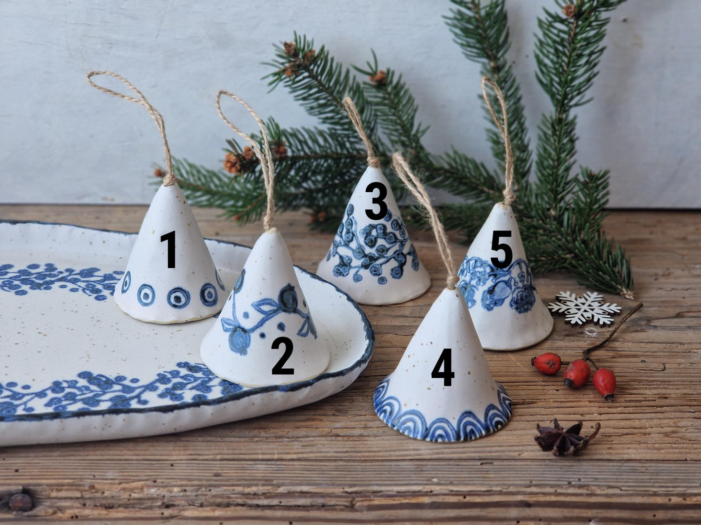 Ceramic bells - Vintage Kitchen No. 2