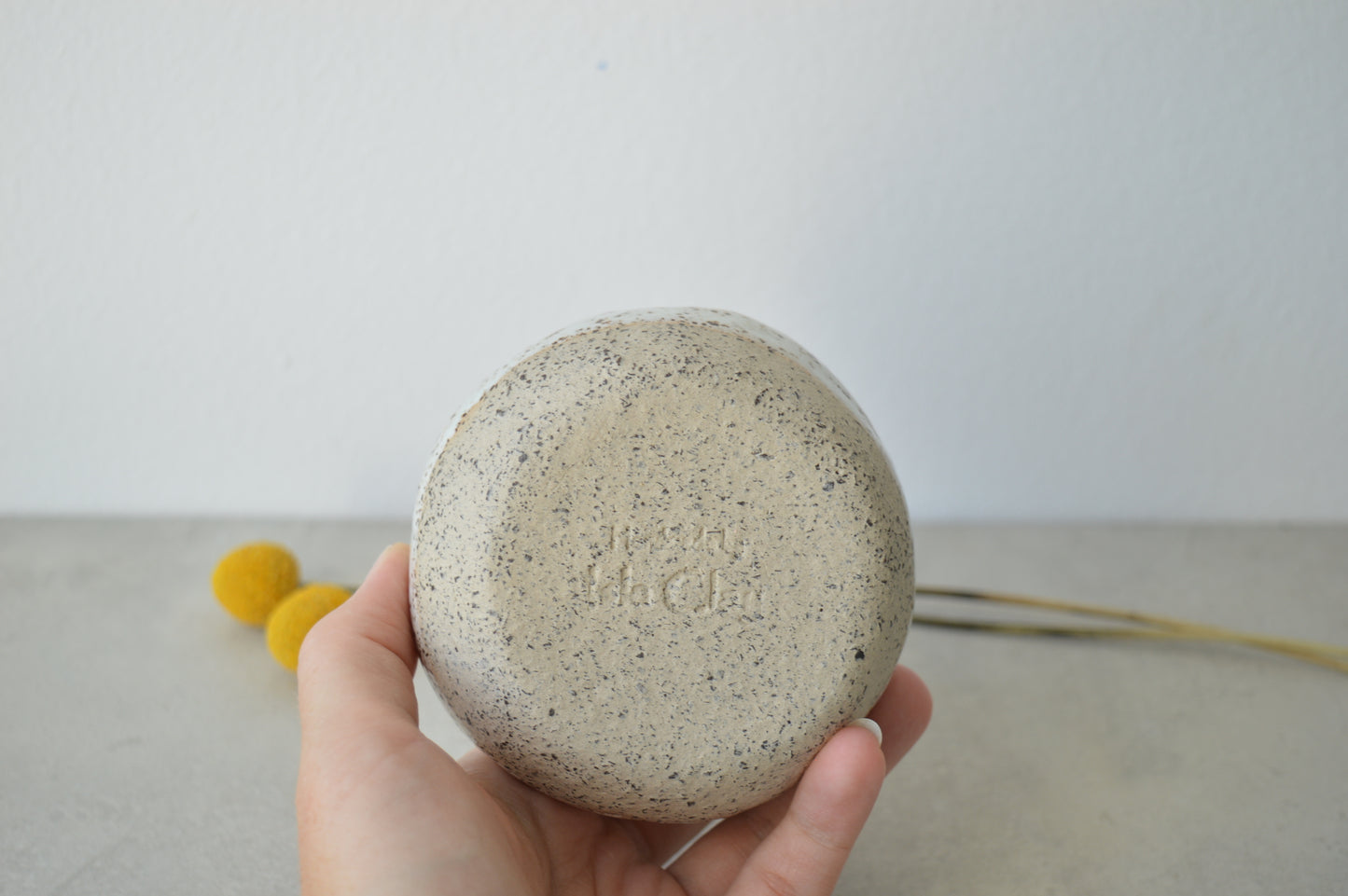 Speckled bud vase VI