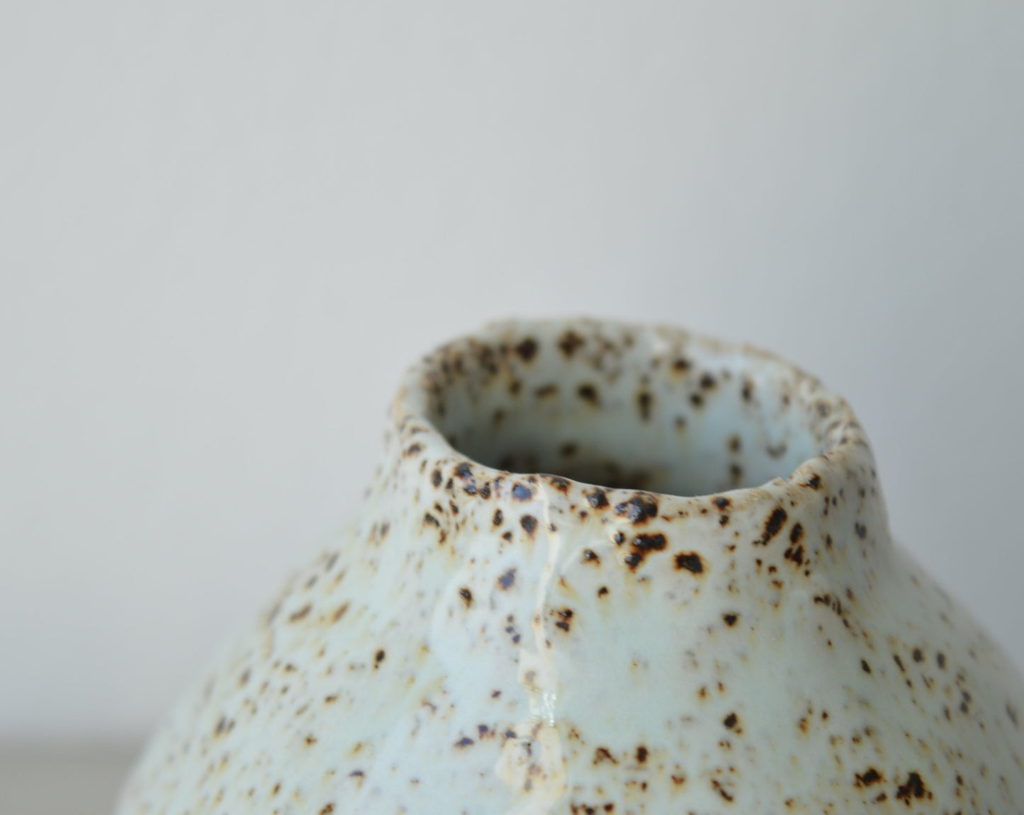 Speckled bud vase VI