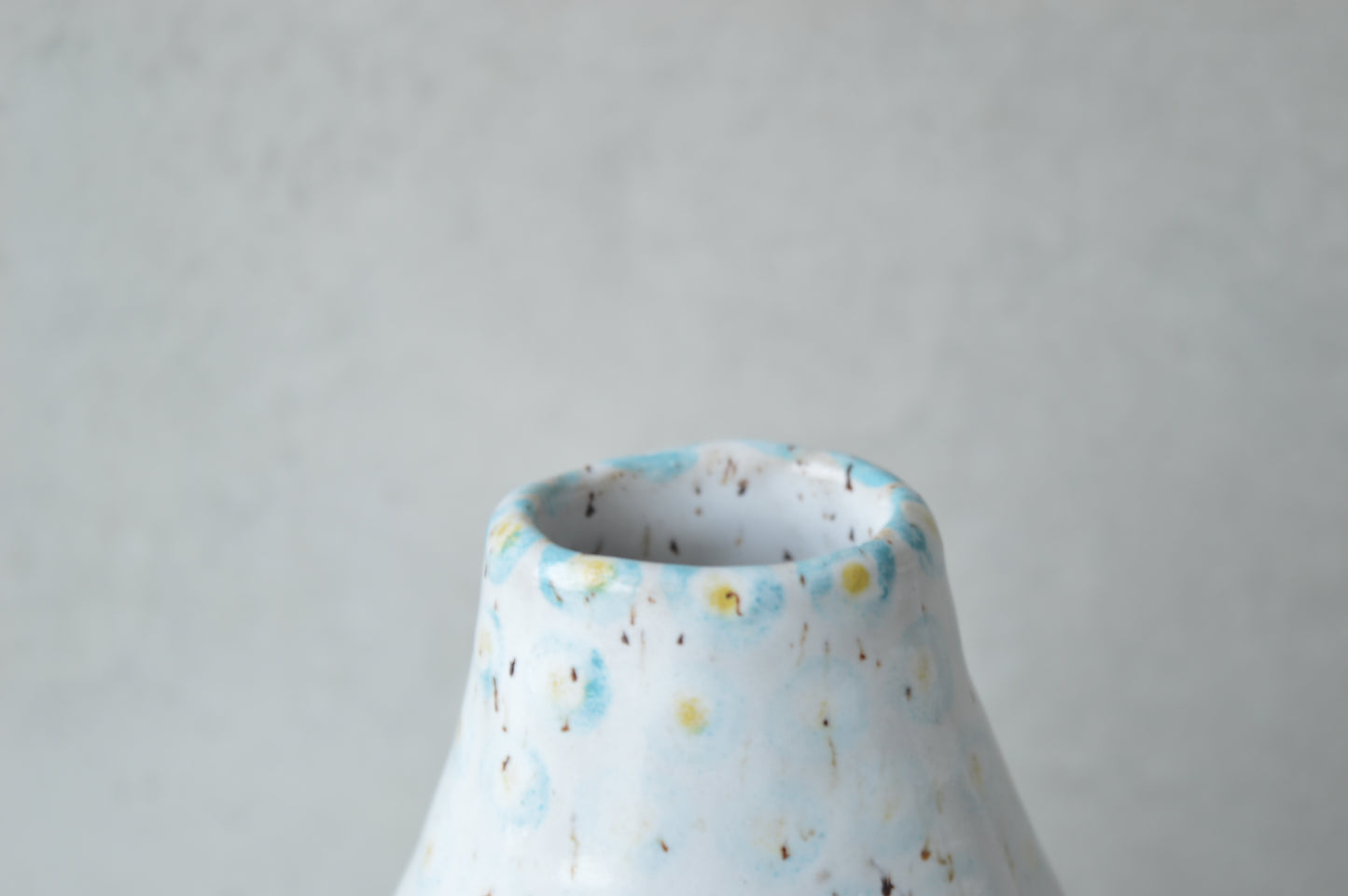 Contemporary oval vase