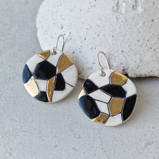 Geometric earrings No. 13