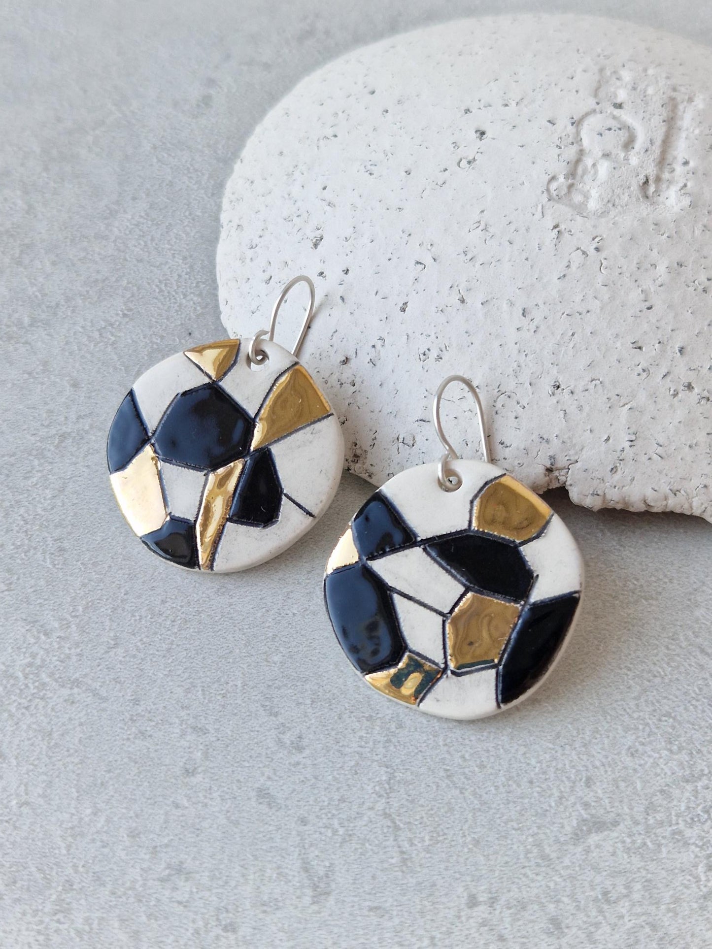 Geometric earrings No. 13