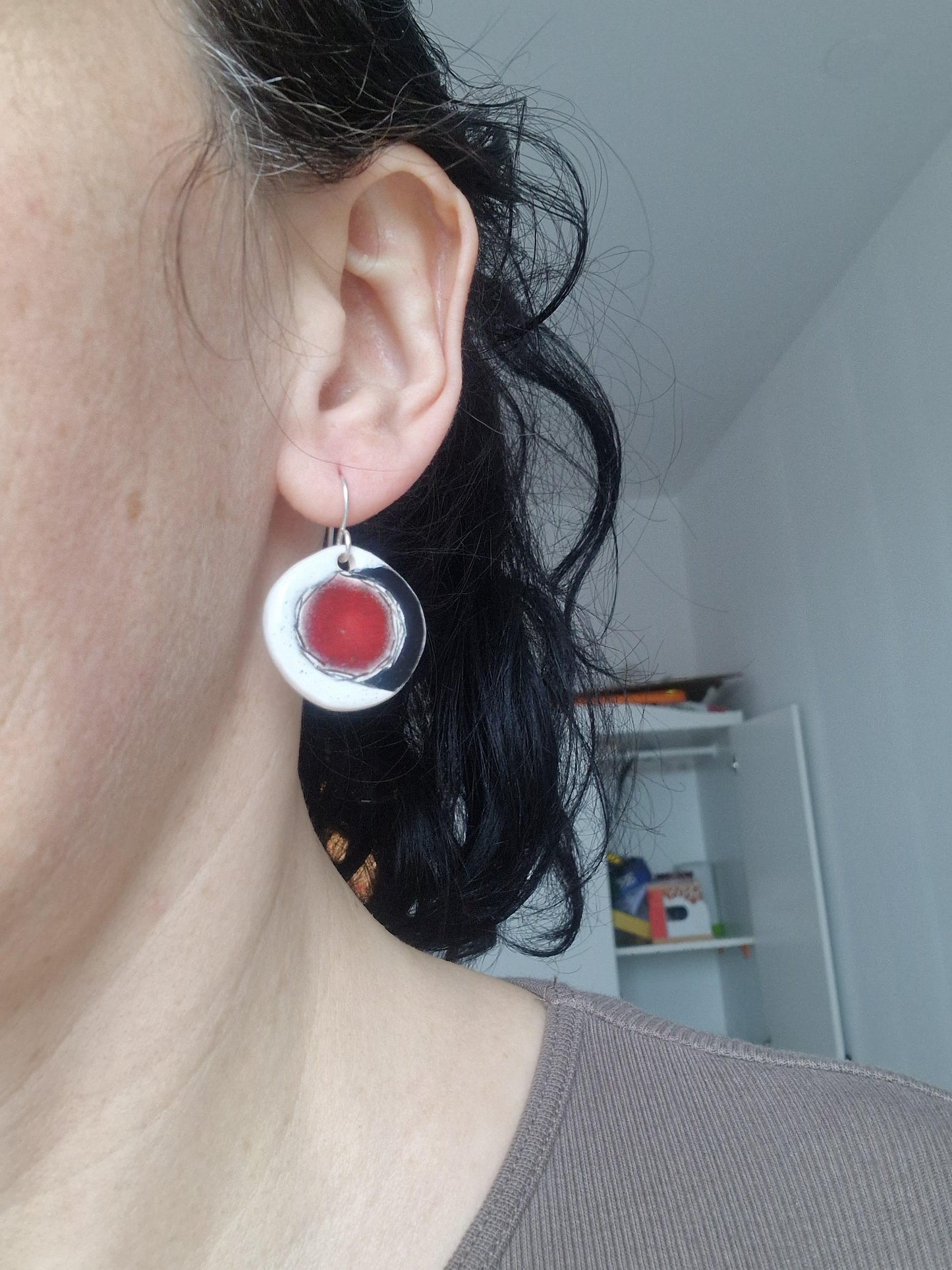 Geometric earrings No. 20