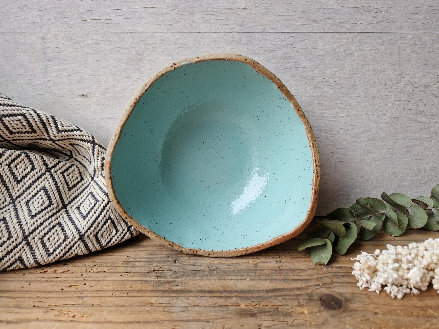 Breakfast bowl turquoise No. 4