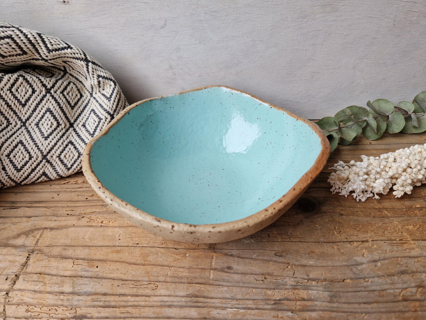 Breakfast bowl turquoise No. 4