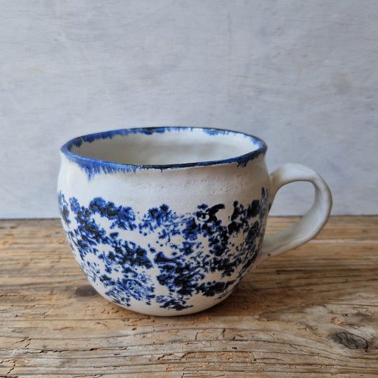 handmade ceramic coffee cup