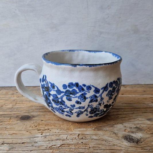 handmade cappuccino mug