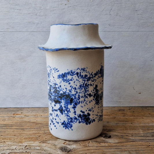 tall ceramic vase