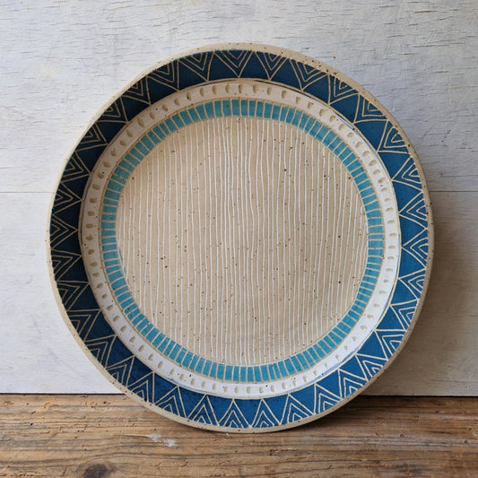 large ceramic serving bowl
