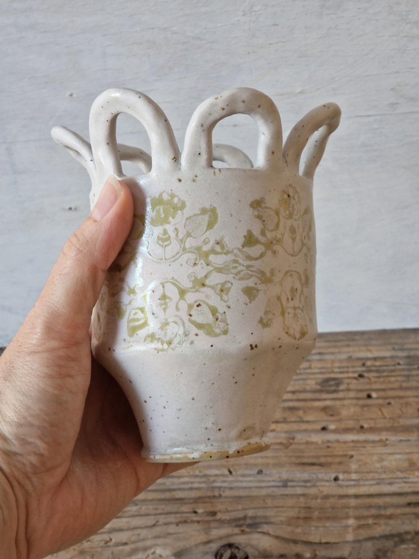 Small Hanbuilt Vase