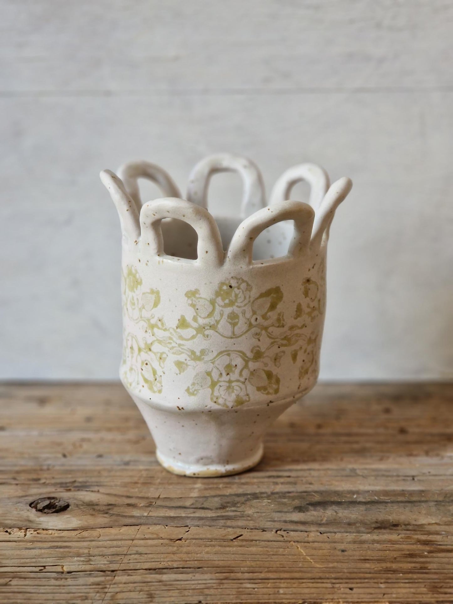 Small Hanbuilt Vase