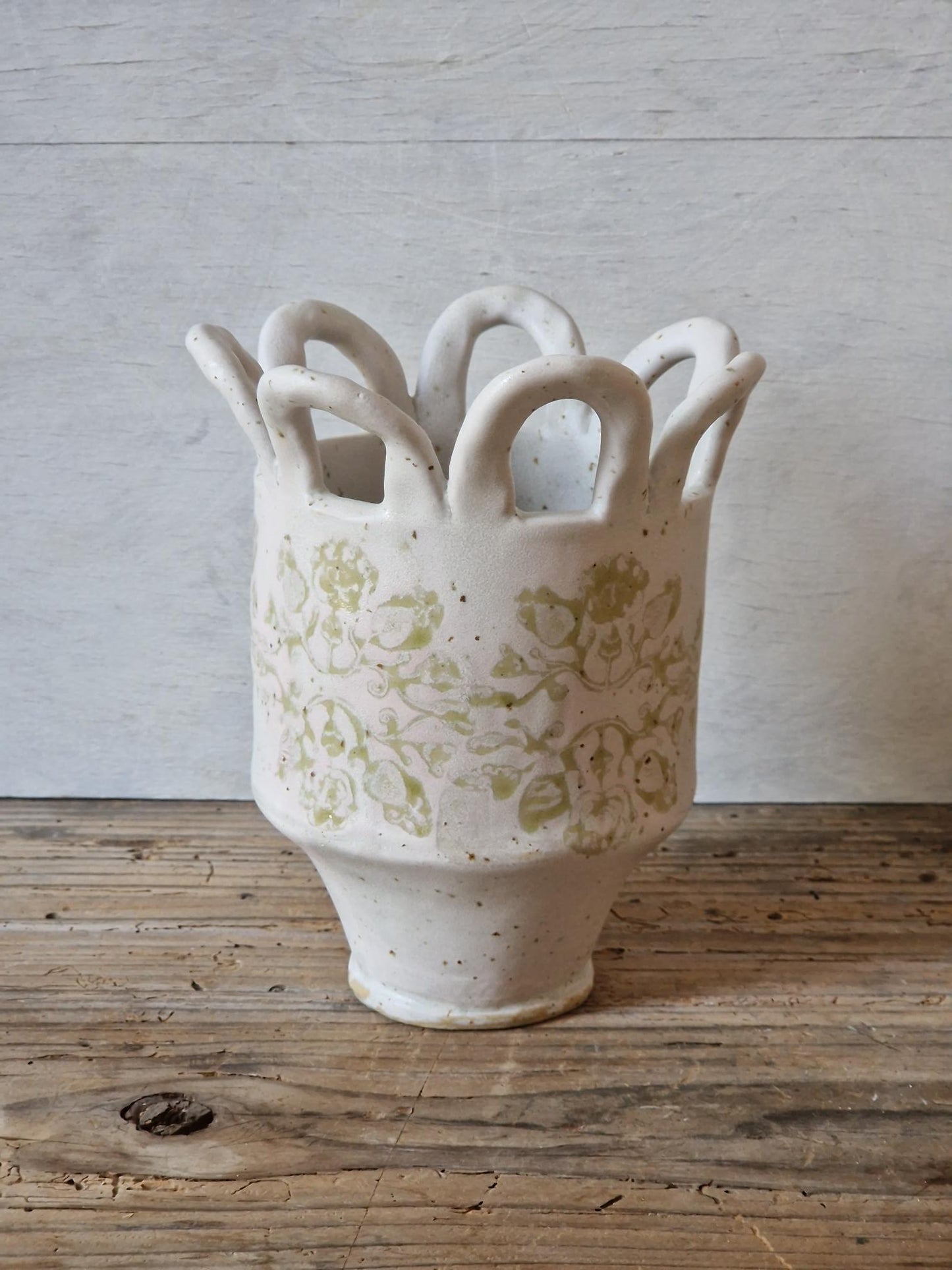 Small Hanbuilt Vase