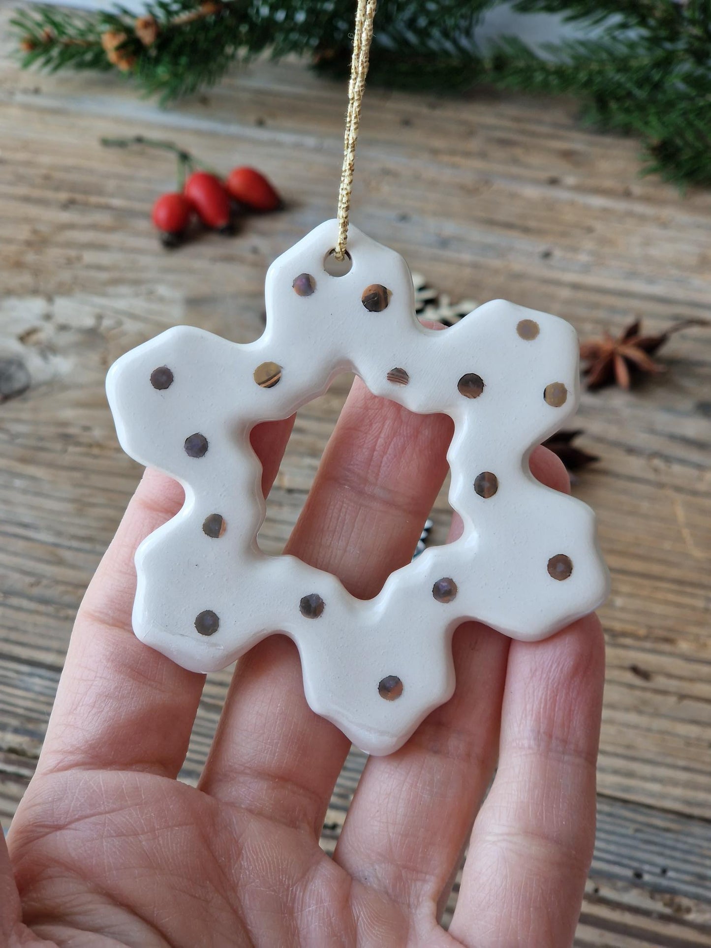 Snowflake ornament No. 6