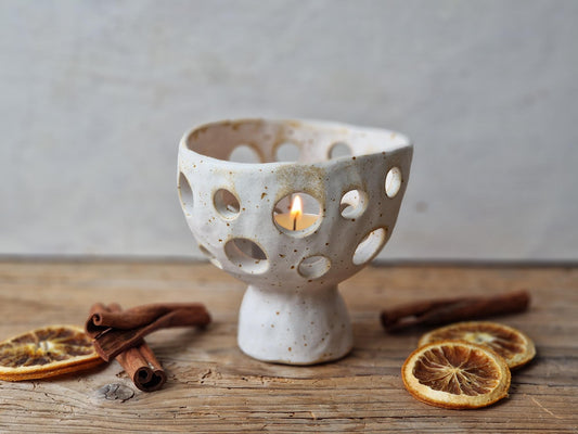 Ceramic tealight holder Nr. 1