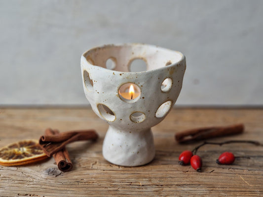 Ceramic tealight holder Nr. 2