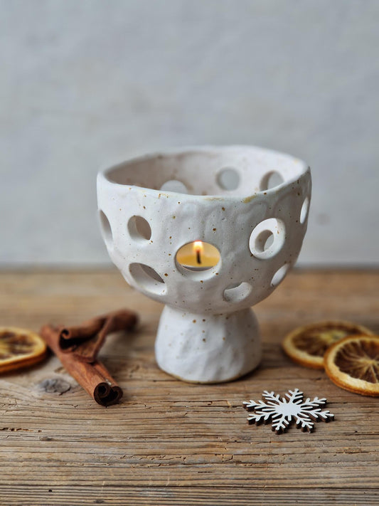 Ceramic tealight holder Nr. 3