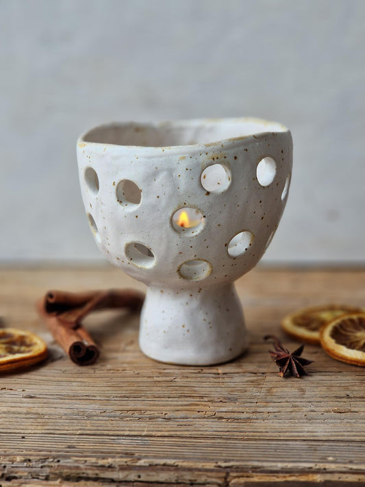 Ceramic tealight holder Nr. 4