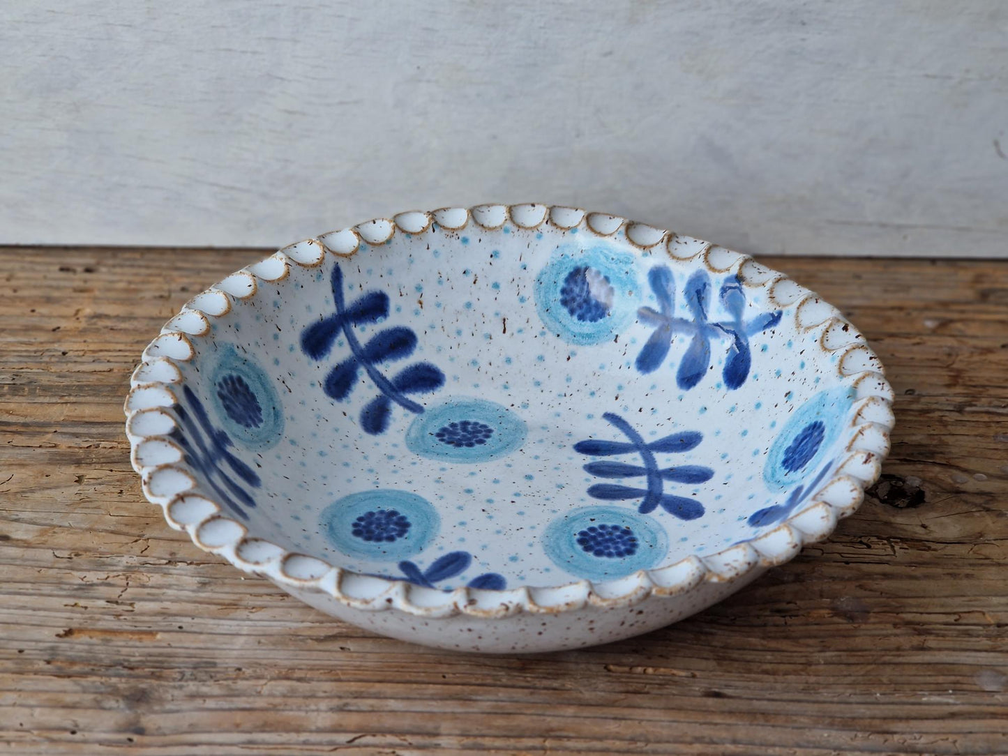 Pasta bowl handpainted Nr. 35