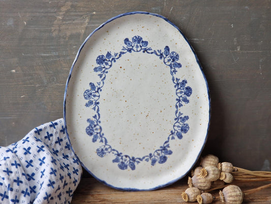 Folk Art Serving Platter Nr. 2