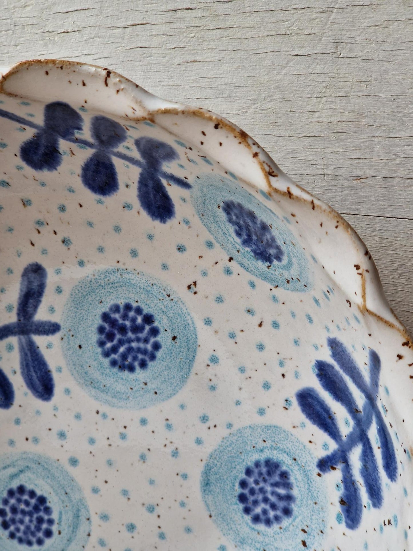Pasta bowl handpainted Nr. 38