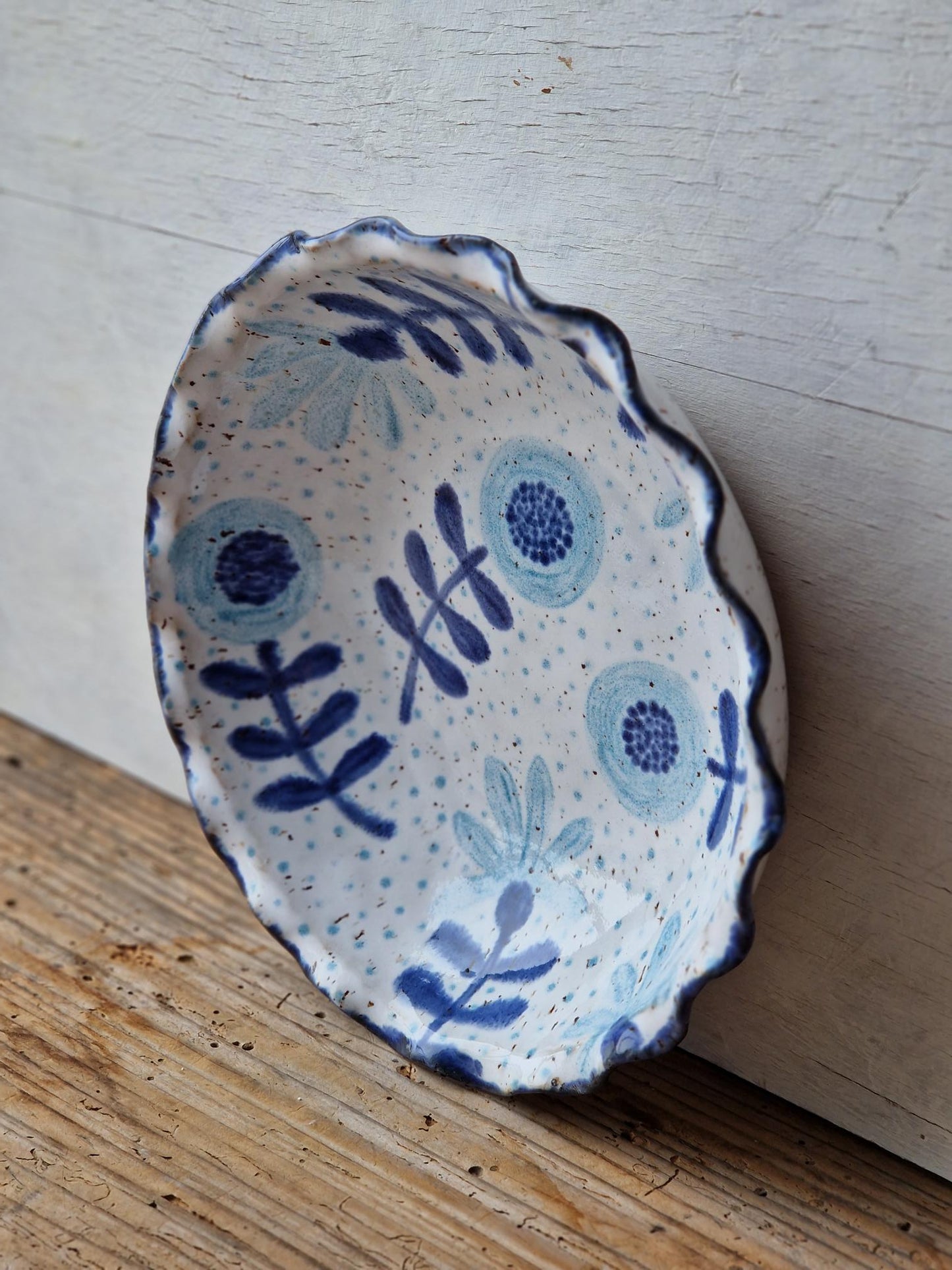 Pasta bowl handpainted No. 44