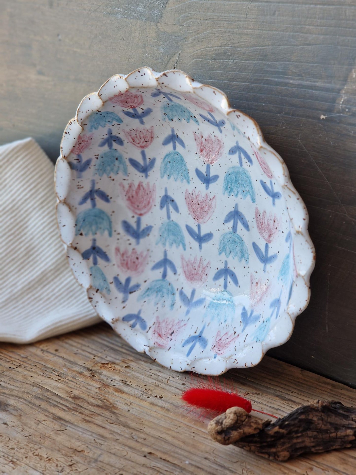 Pasta bowl handpainted Nr. 48