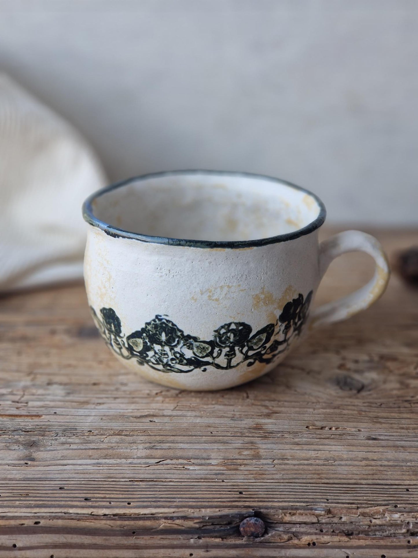 Slightly Flawed: Floral Mug No. 3
